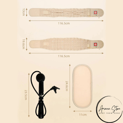 حزام تقويم ودعم الظهر الهوائي